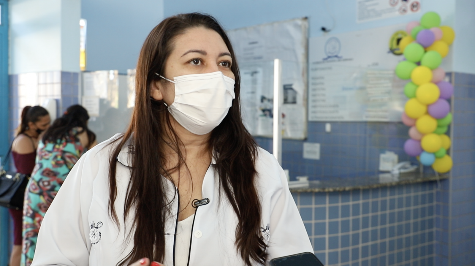 Karigina Gomes trabalha no acolhimento às vítimas